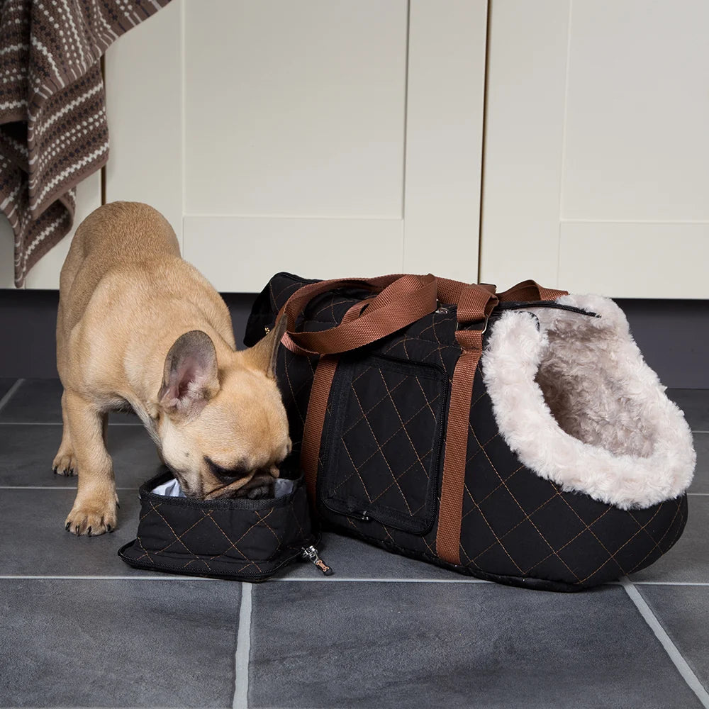 Saco de transporte almofadado para cães pequenos