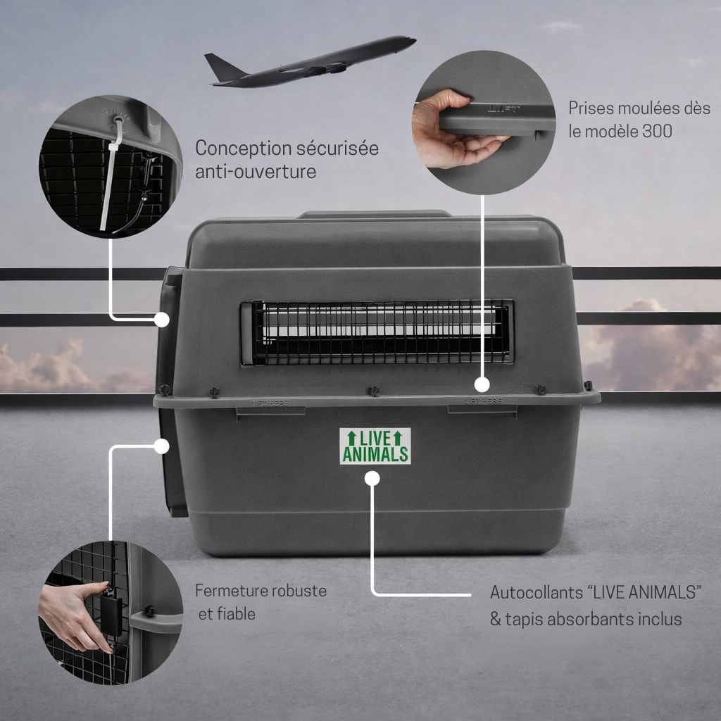 Sky Kennel IATA-approved transport crate