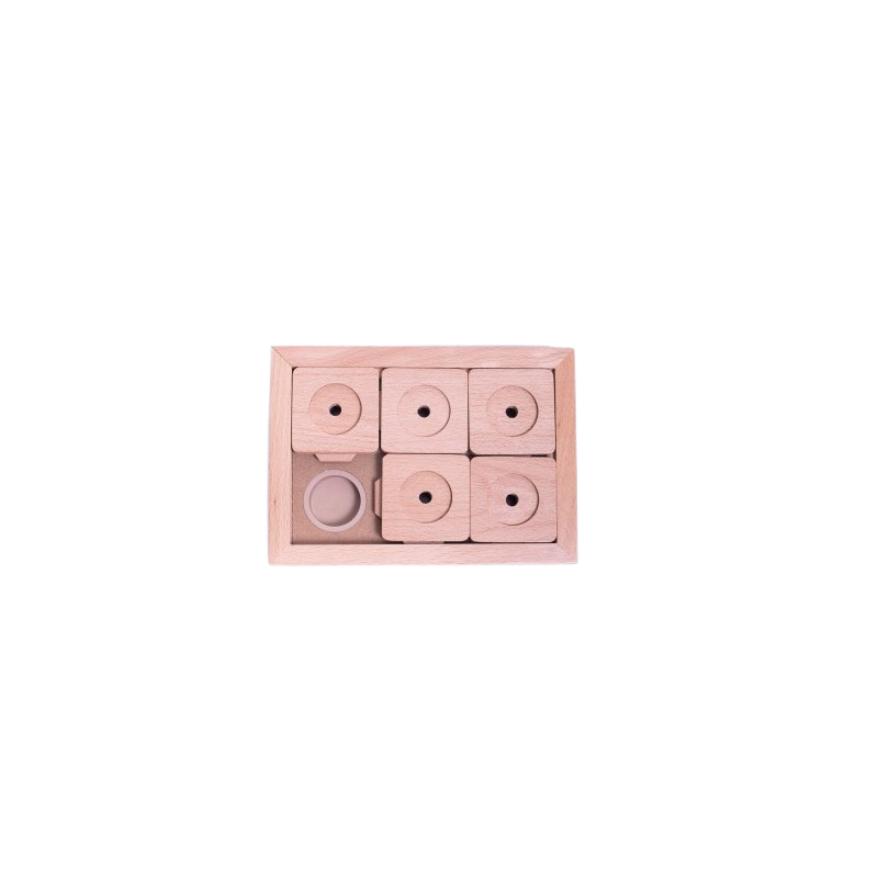 Juego de ingenio Sudoku avanzado de madera para perros pequeños y gatos