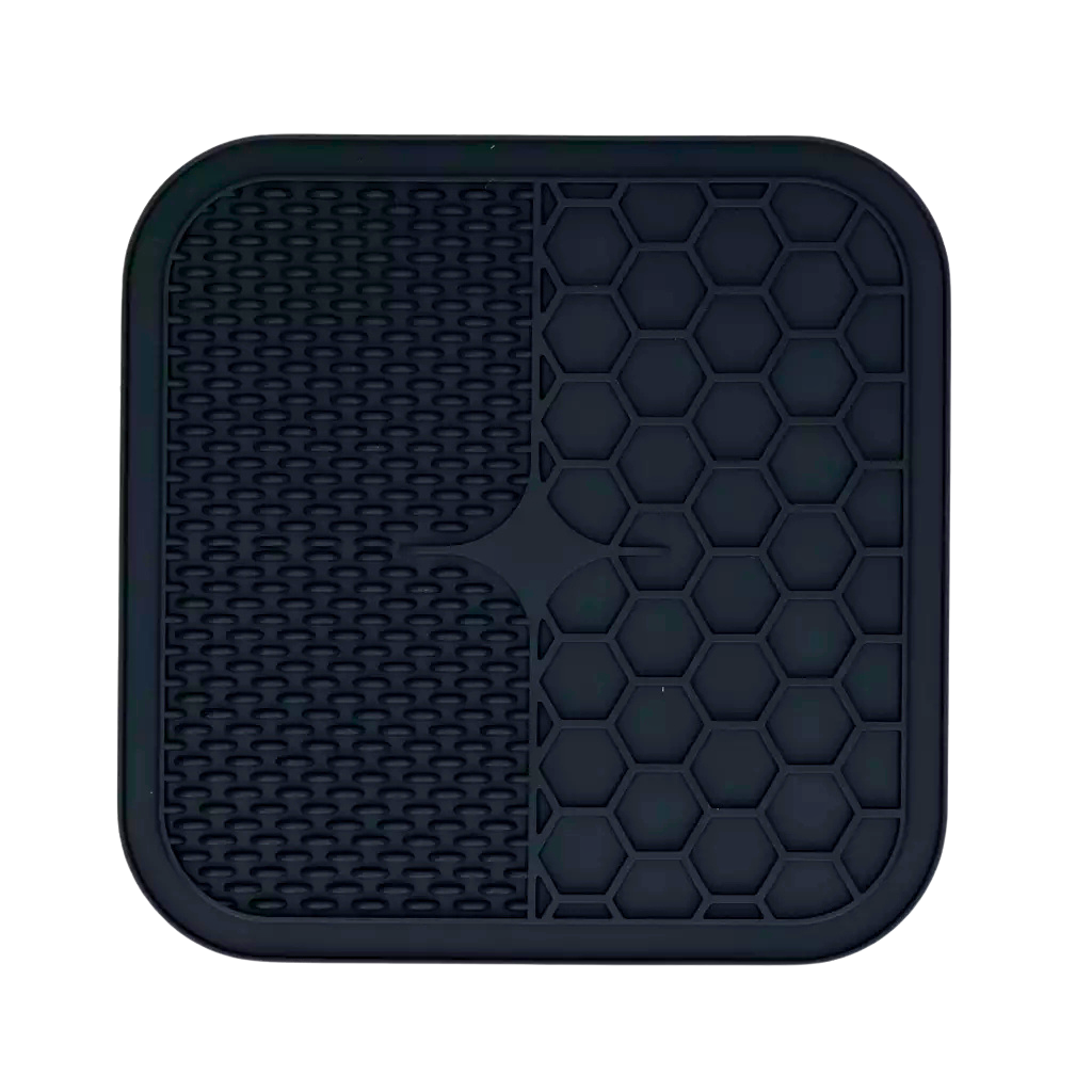 Tapis de léchage double texture pour chiens et chats