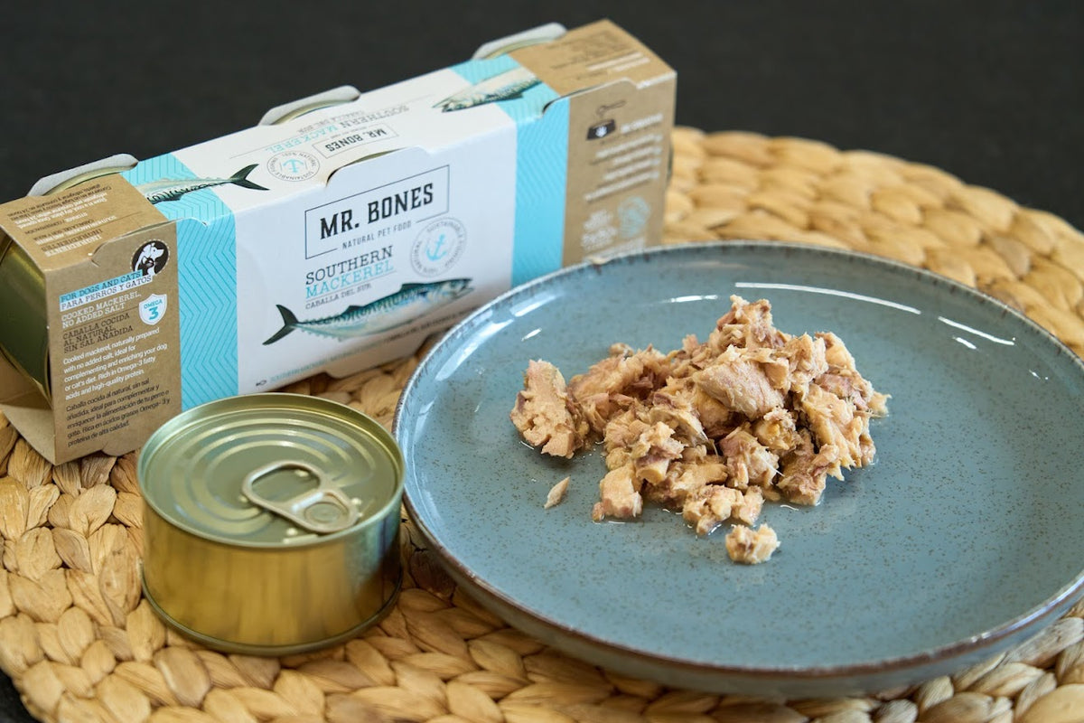 Topper de sardina cocida para perros y gatos