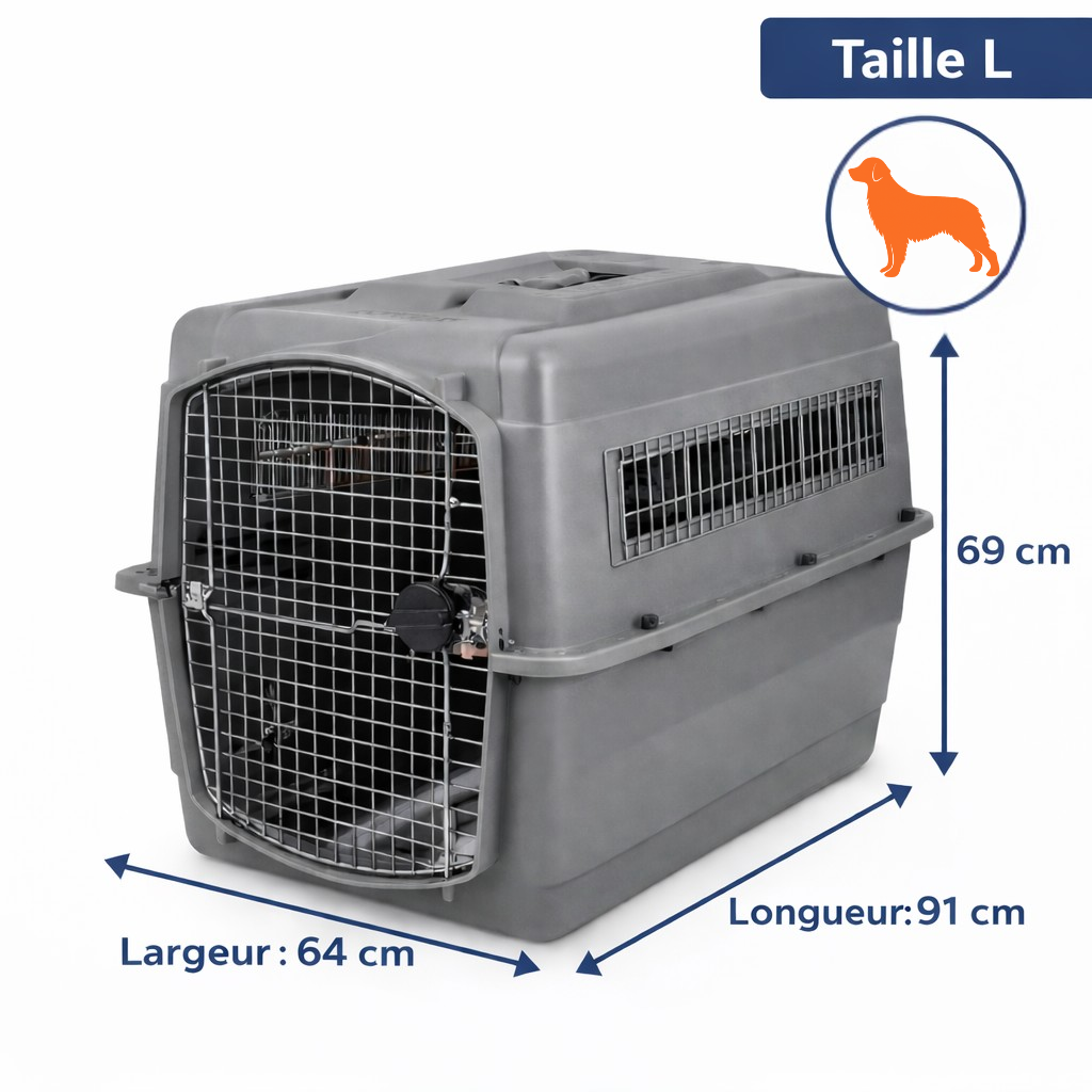 Sky Kennel IATA-approved transport crate