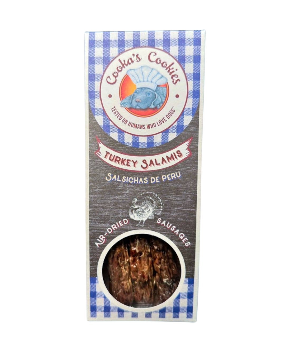 Saucisses séchées de dinde pour chiens
