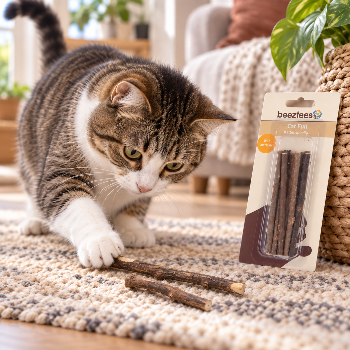 Matatabi-Kauspielzeug für Katzen
