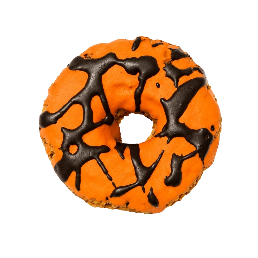 Halloween-Donuts mit Pute für Hunde
