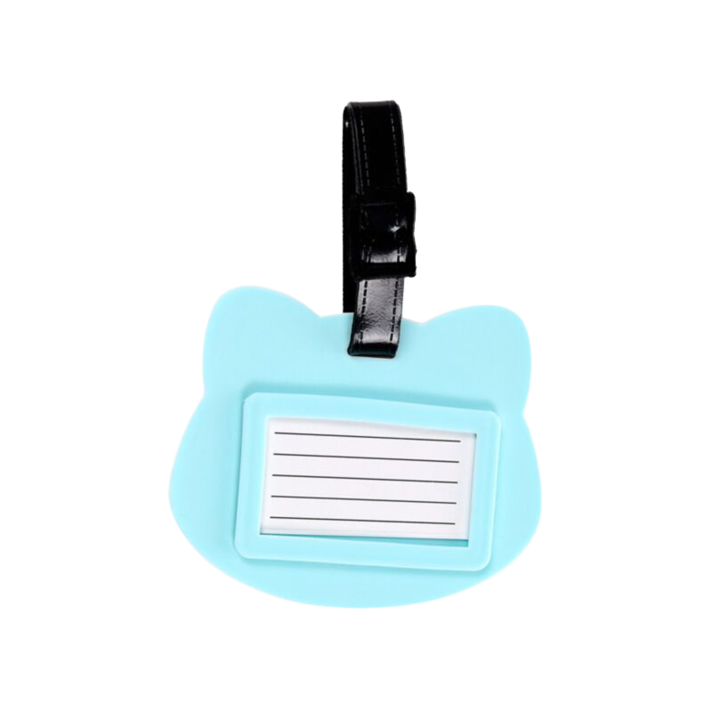 Shuggs the Shiba Inu luggage tag