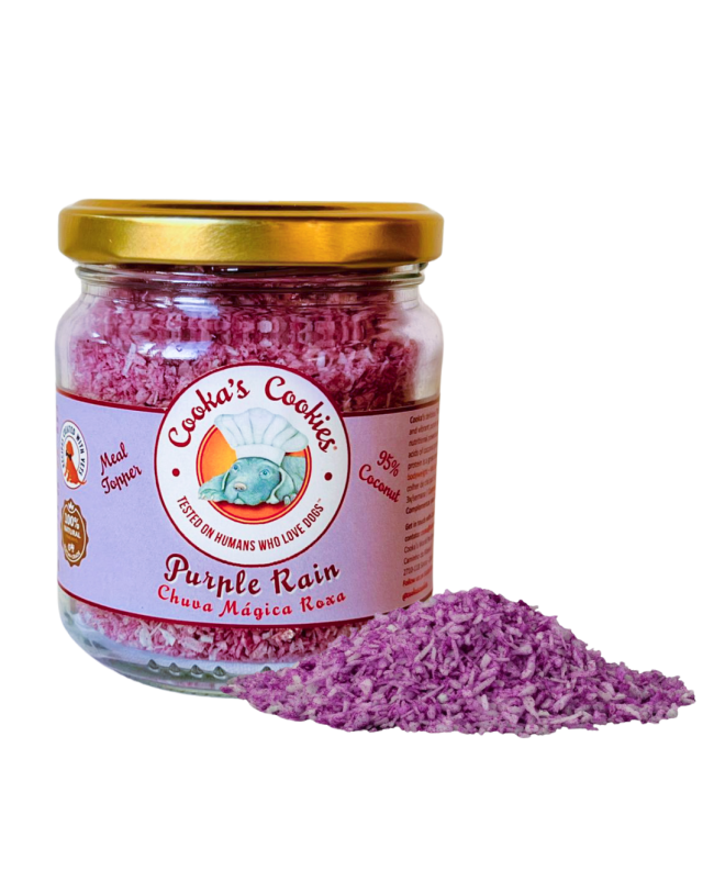 Topper de coco y camote para perros y gatos