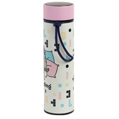 Botella térmica Pusheen Gaming con termómetro digital