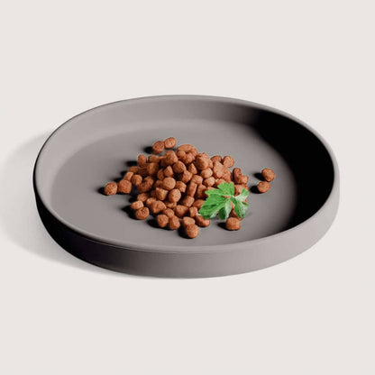 Tigela rasa de silicone