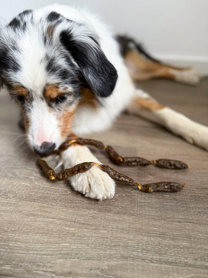 Salsichas secas de peru para cães