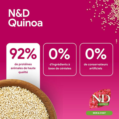 Crocchette di quaglia e quinoa per cani adulti di piccola taglia