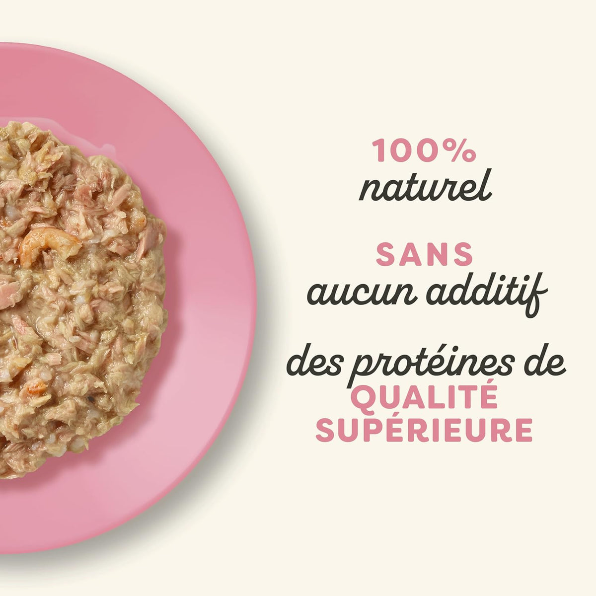 Filet de thon et crevettes en bouillon pour chats adultes