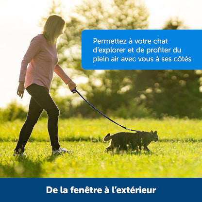 Imbracatura e guinzaglio Easy Walk® per gatti