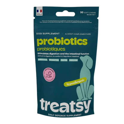 Integratore alimentare probiotico per cani