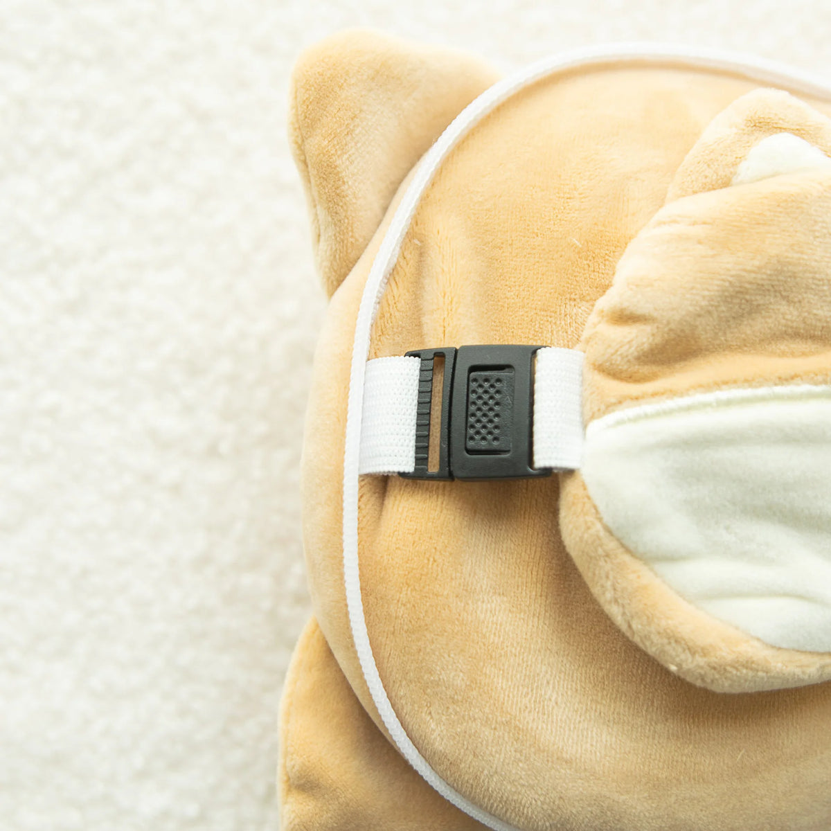 2-in-1-Reisekissen mit Shiba-Inu-Maske