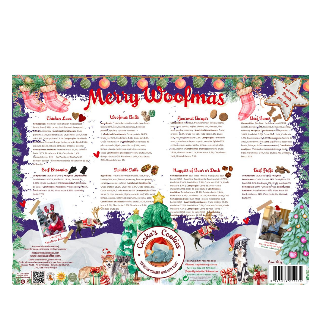 Calendrier de l’Avent 48 friandises pour chiens