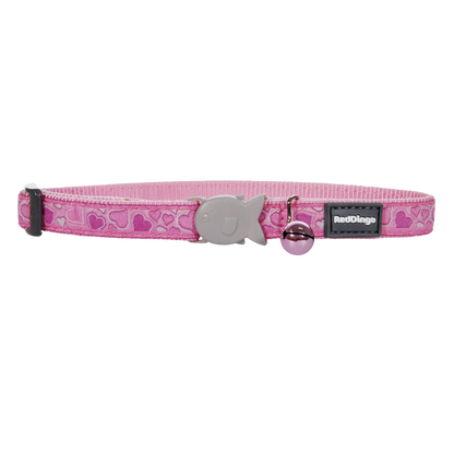 Coleira anti-estrangulamento rosa Breezy Love para gatos