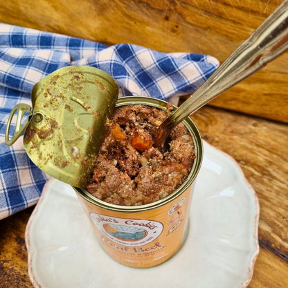 Paté al manzo fresco con carote e spinaci