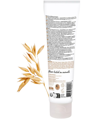 Creme calmante de aveia para cães