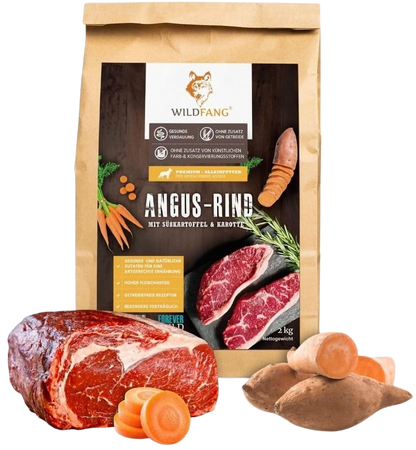 Crocchette al manzo Angus per cani adulti