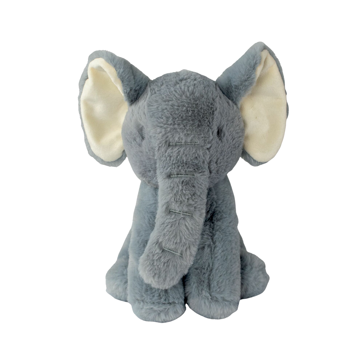 Recycled fabric elephant plush toy for dogs