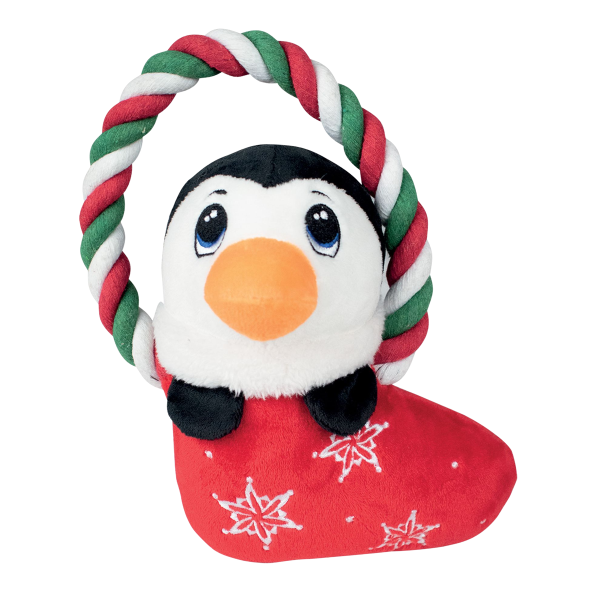 Sound-Plüschtier Pinguin 18 cm mit Seil
