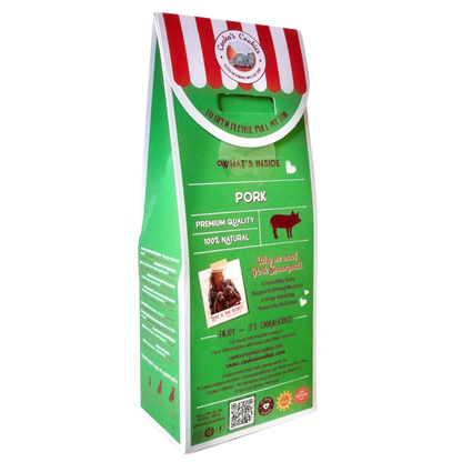 Trattatini di intestino di maiale essiccato per cani