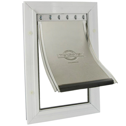 Porta basculante Staywell in alluminio con chiusura magnetica