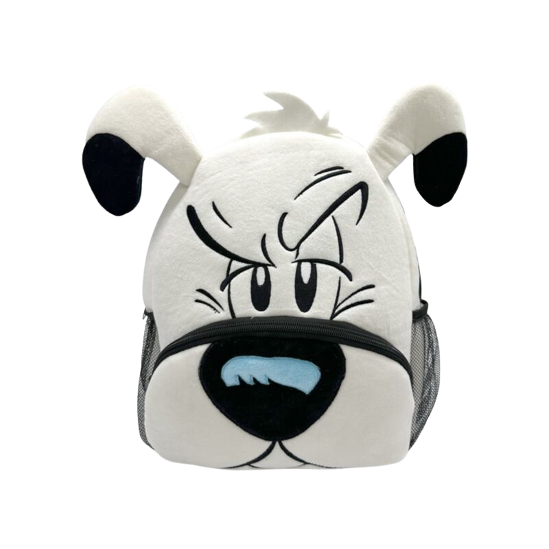 Mochila Idéfix efecto peluche
