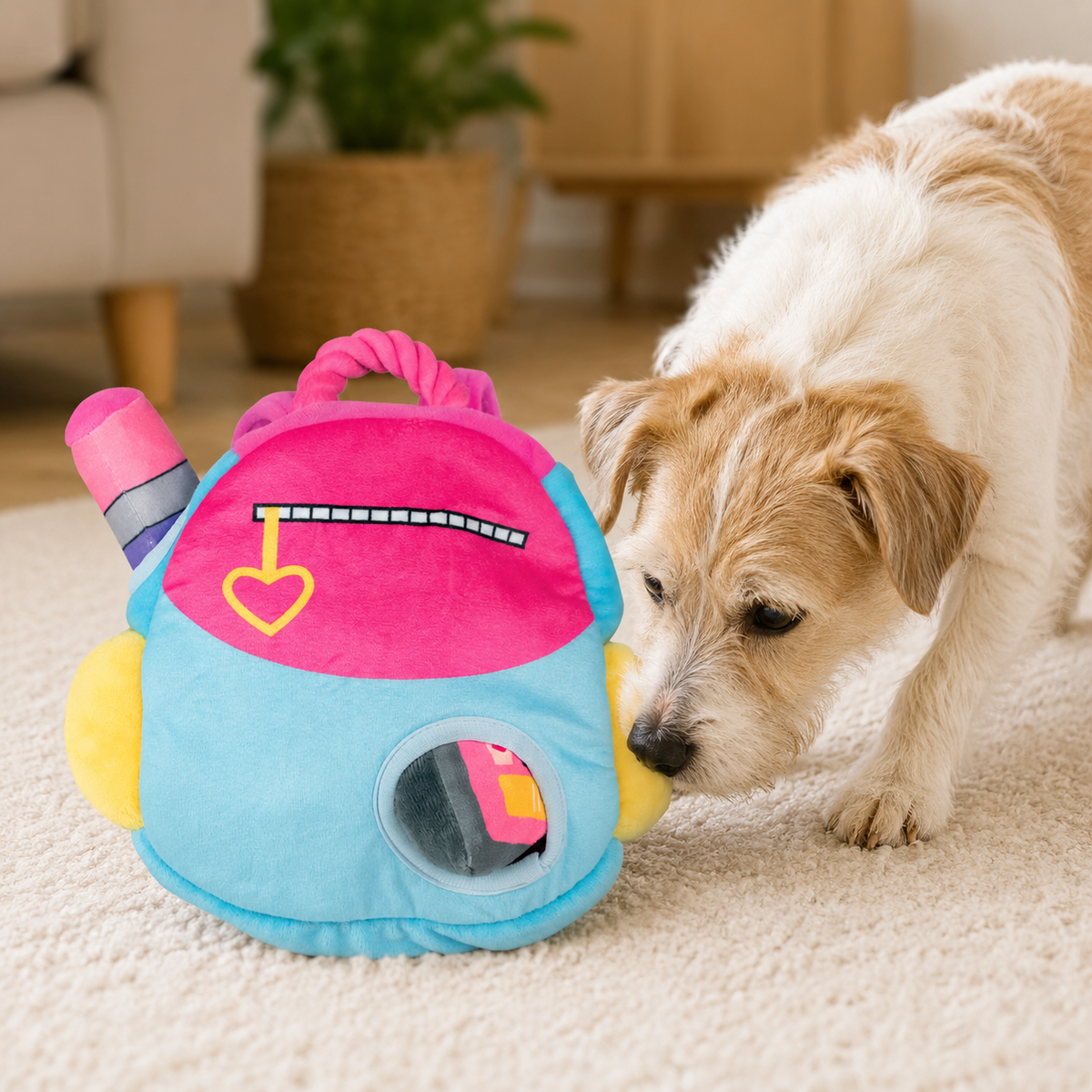 Suchspielzeug Rucksack für Hunde
