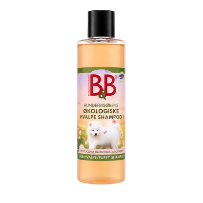 Shampooing delicato all'olio di mandorle biologico per cuccioli