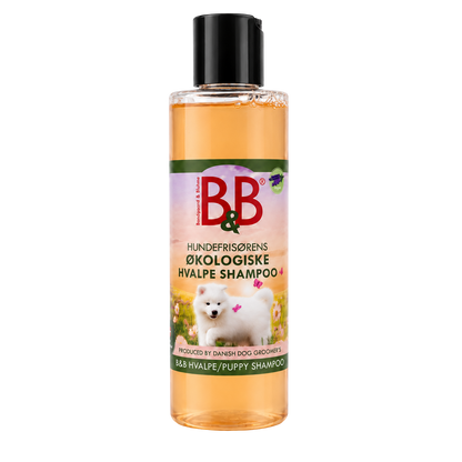 Shampooing delicato all'olio di mandorle biologico per cuccioli