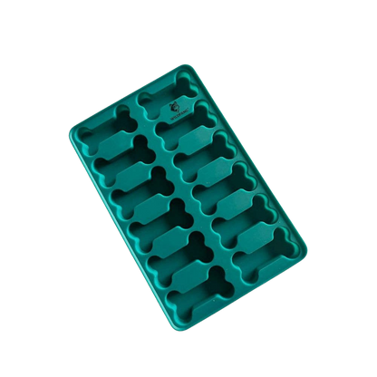 Silikon-Backmatte in Knochenform