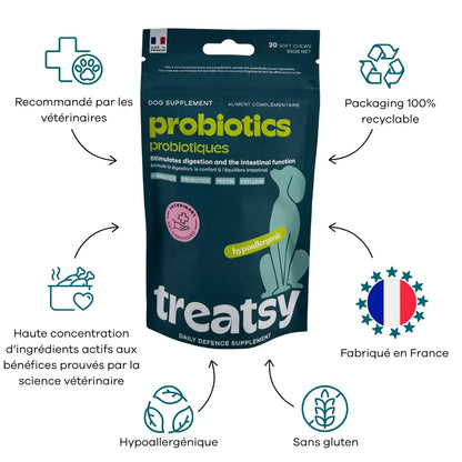 Integratore alimentare probiotico per cani