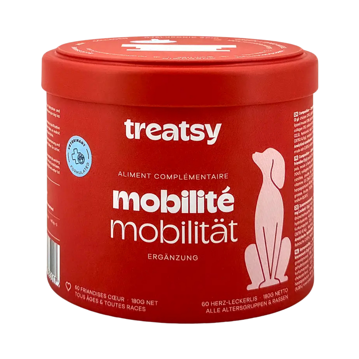 Complemento alimenticio para la movilidad de los perros