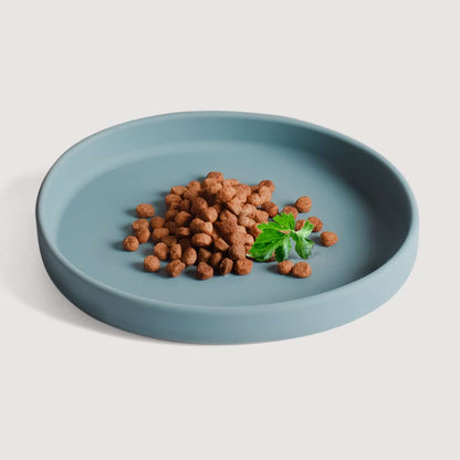 Tigela rasa de silicone