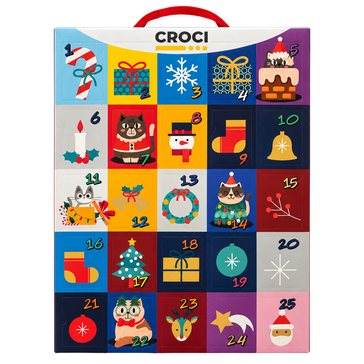Calendrier de l’Avent 25 jouets pour chats