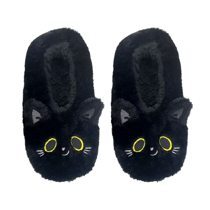 Pantofole antiscivolo Lucky il gatto nero