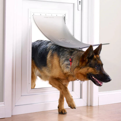 Porta basculante Staywell in alluminio con chiusura magnetica