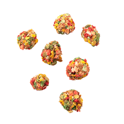Festive cone of beef treats for dogs