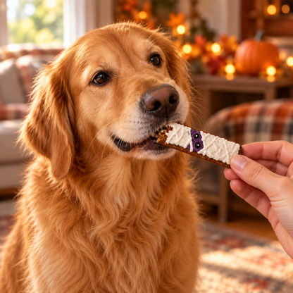 Caja de galletas de Halloween para perros