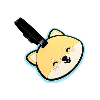 Étiquette de bagage Shuggs le Shiba Inu