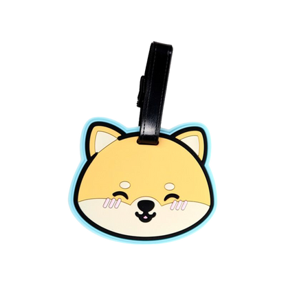 Étiquette de bagage Shuggs le Shiba Inu