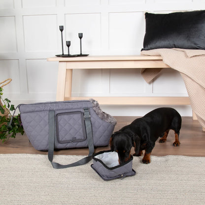 Saco de transporte almofadado para cães pequenos