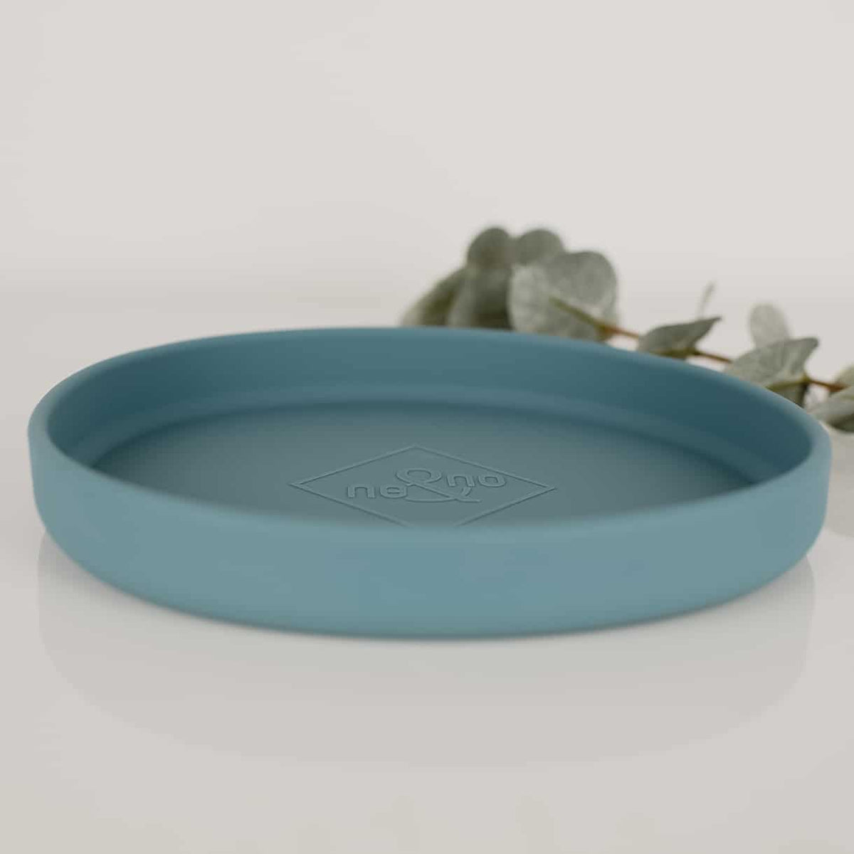 Tigela rasa de silicone
