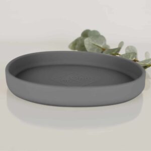 Tigela rasa de silicone