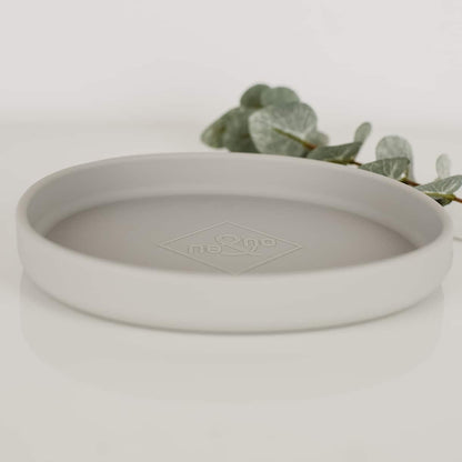 Tigela rasa de silicone