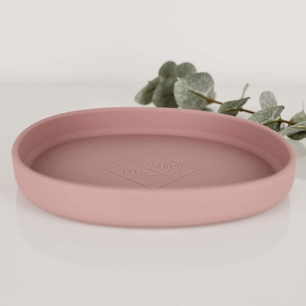 Tigela rasa de silicone
