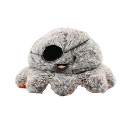 Juguete de Halloween de calabaza reversible para perros