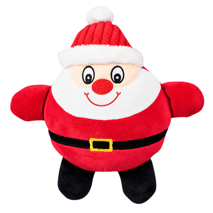 Peluche Babbo Natale con squeaker per cani